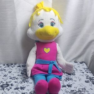 Colorful Plush Doll‎ with Heart Design